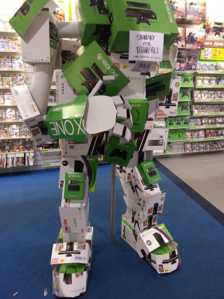 Illustration for article titled That's One Way To Build Titanfall's Giant Mech
